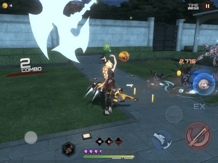 ダッシュチャージスキル:アクス・インパクト