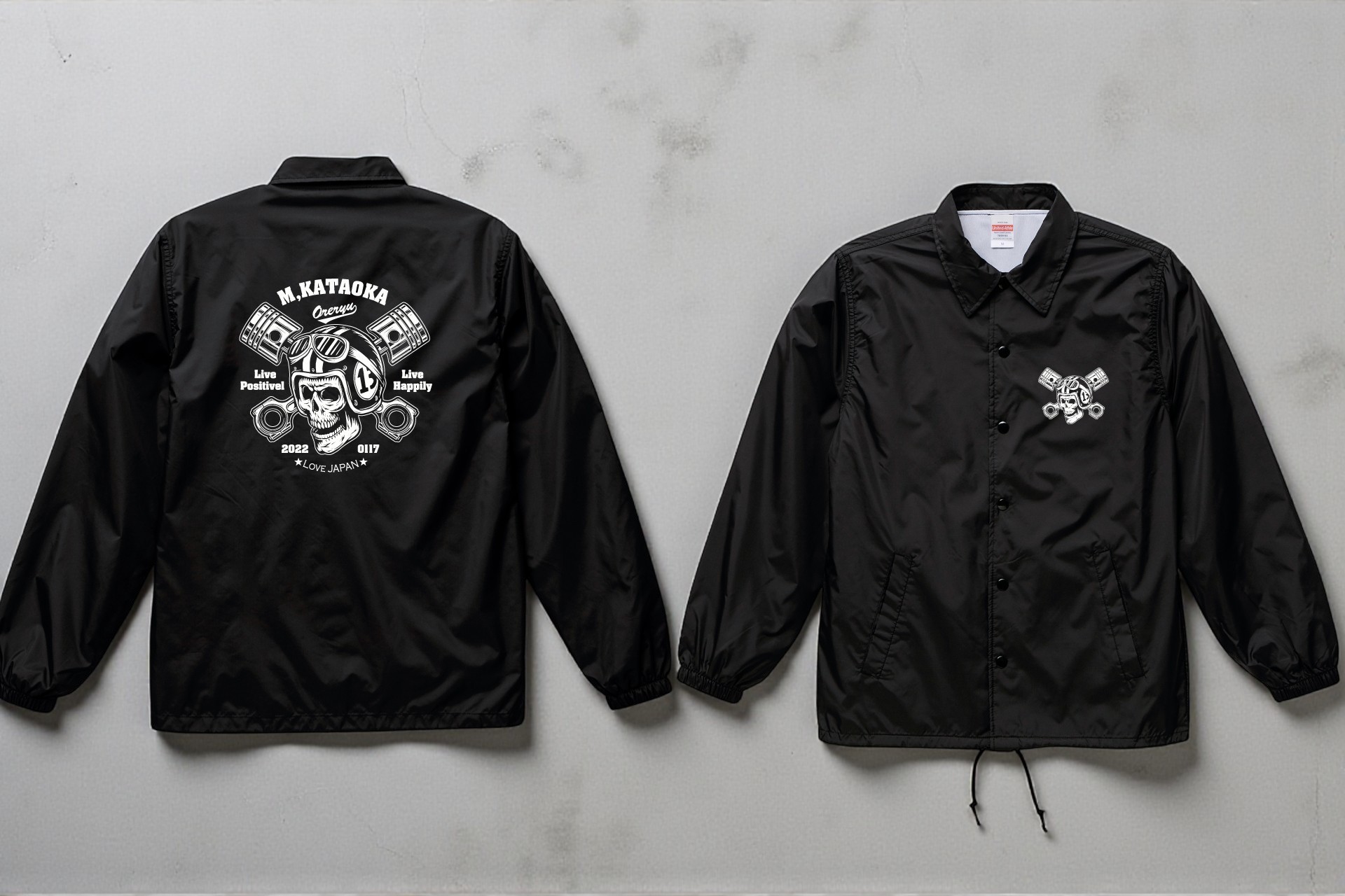 全12種展開のアメリカンデザインシリーズから名入れ対応コーチジャケット、2月27日発売