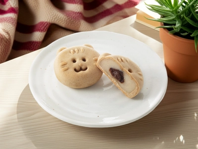 和菓子の「あわしま堂」、愛媛県産はだか麦を使ったお饅頭 「ねこのむぎちゃん」が1/4から再登場！