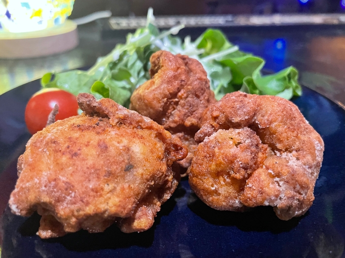 揚げた鳥
