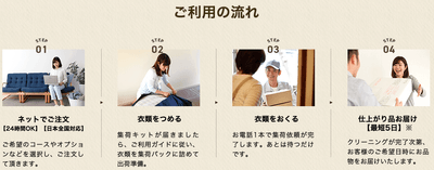ご利用の流れ