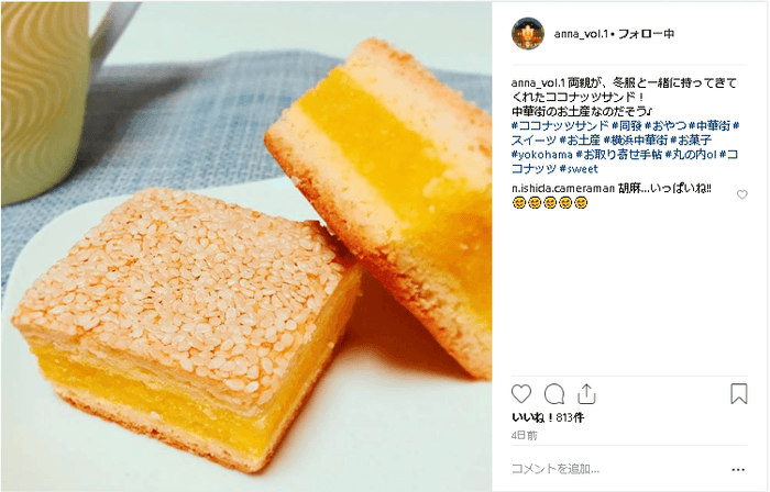 Instagramでの反響(1)