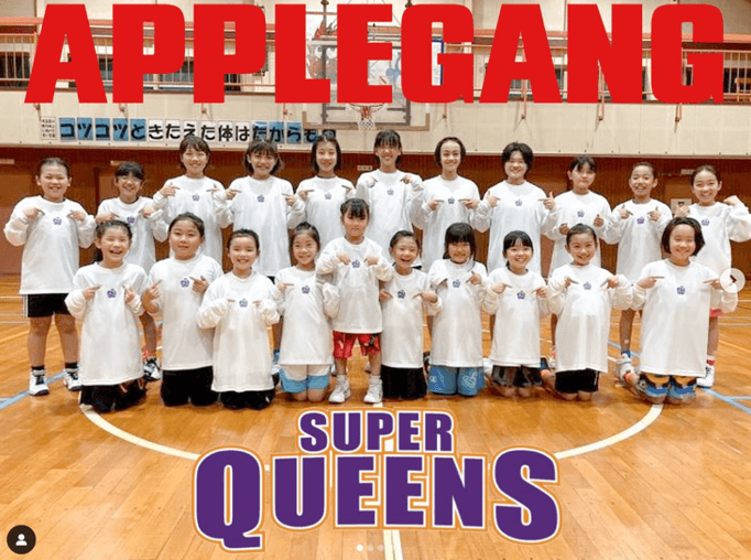 チームTシャツ(埼玉県　ミニバスチーム SUPER QUEENS様)