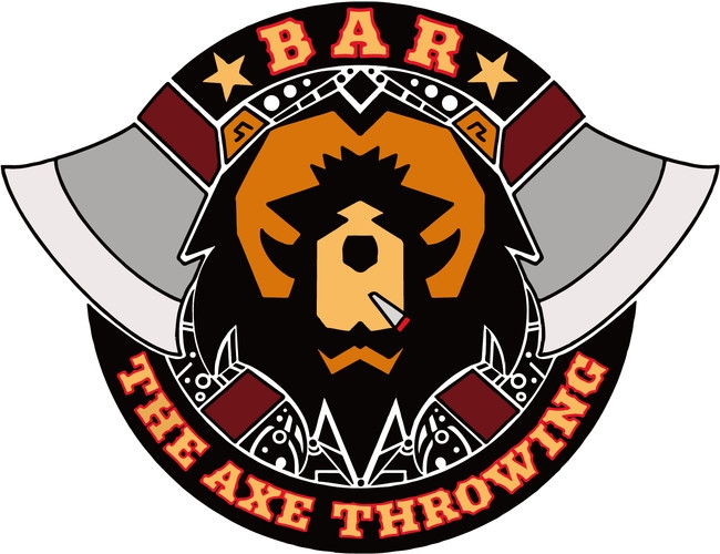 THE AXE THROWING BAR のLOGO