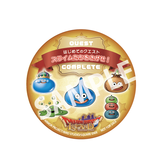 ▲記念のオリジナルステッカーをプレゼント!