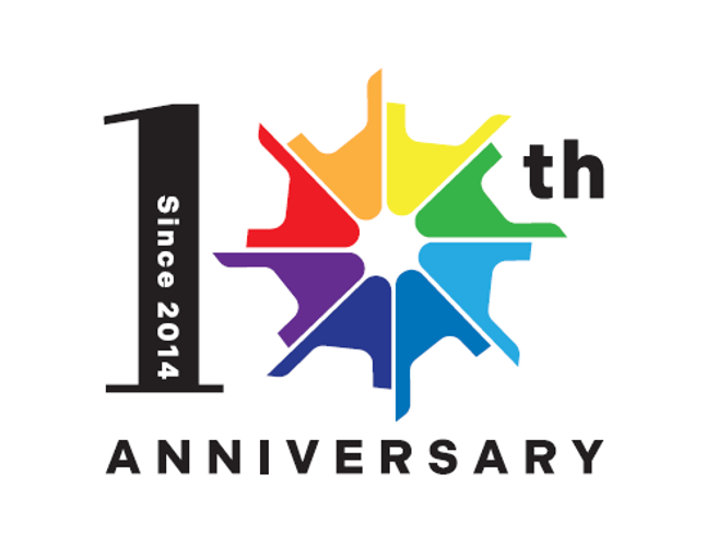 10周年記念ロゴマーク