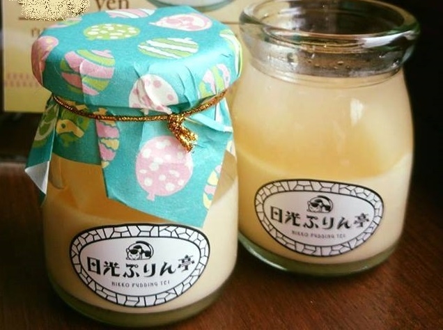 季節限定 桃のぷりん