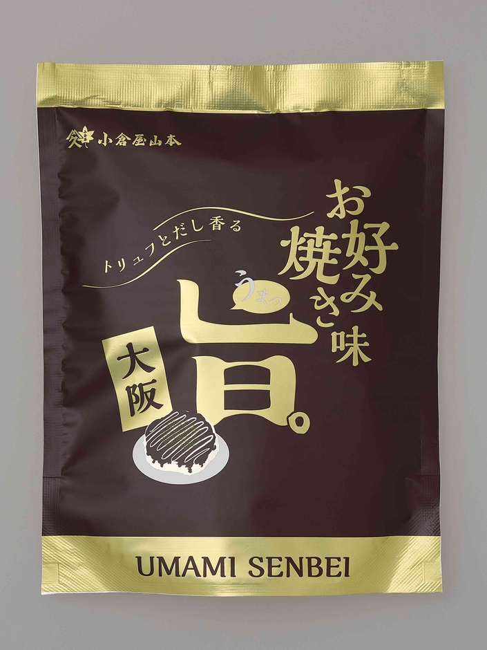 うまみせんべいお好み焼き味 パッケージ