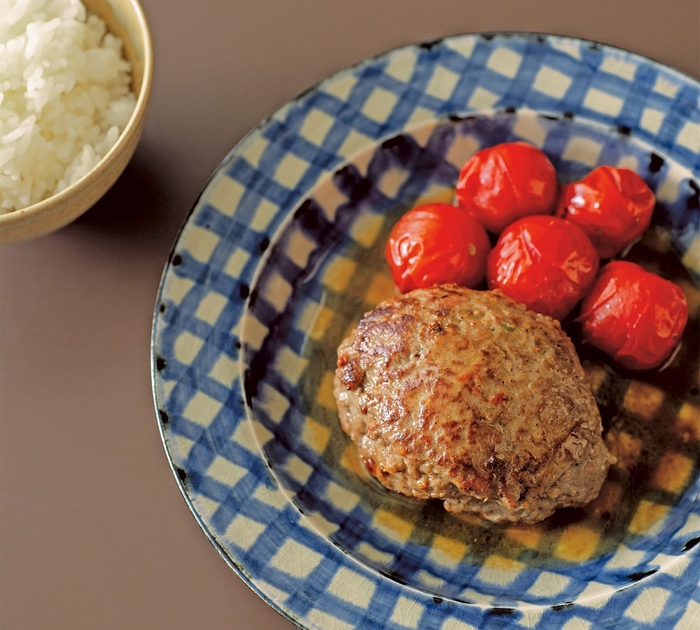 酒蒸し「ハンバーグ」