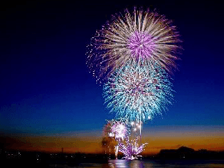 あしや花火大会の様子