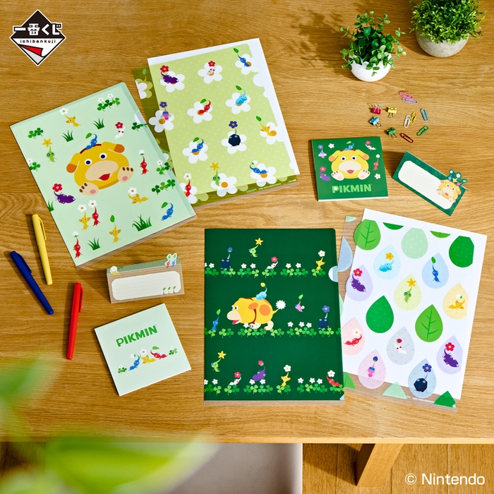 G賞:ピクミン ステーショナリーアソート(イメージ)