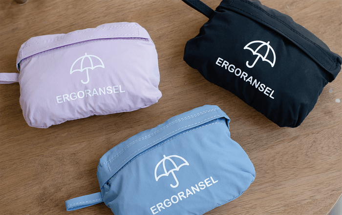 レインカバー折り畳み時