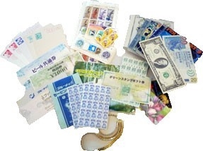 切手、商品券、外国紙幣、貴金属なども回収対象に