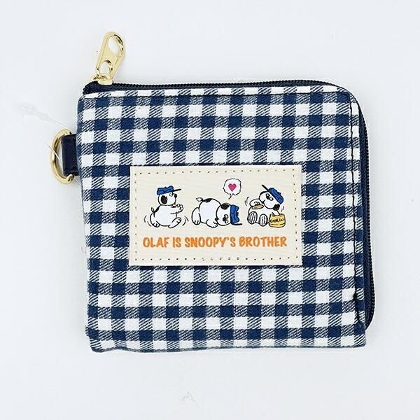 オラフのネイビーチェックシリーズ