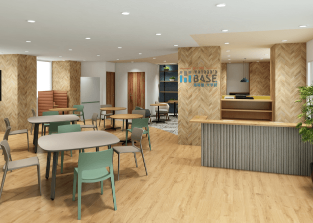 第一学院 managaraBASE 内装イメージ