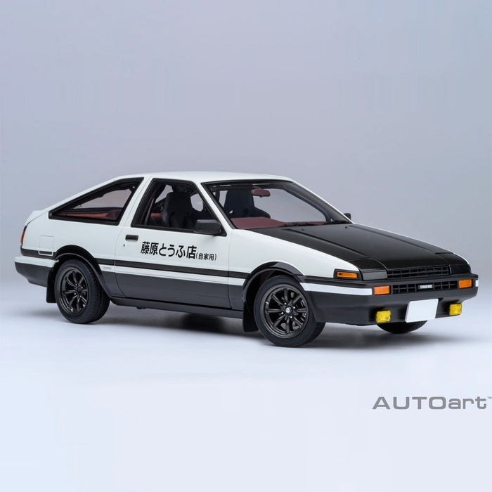 ミニカー AUTOart 1/18スケール トヨタ スプリンター トレノ (AE86) 「頭文字D」
