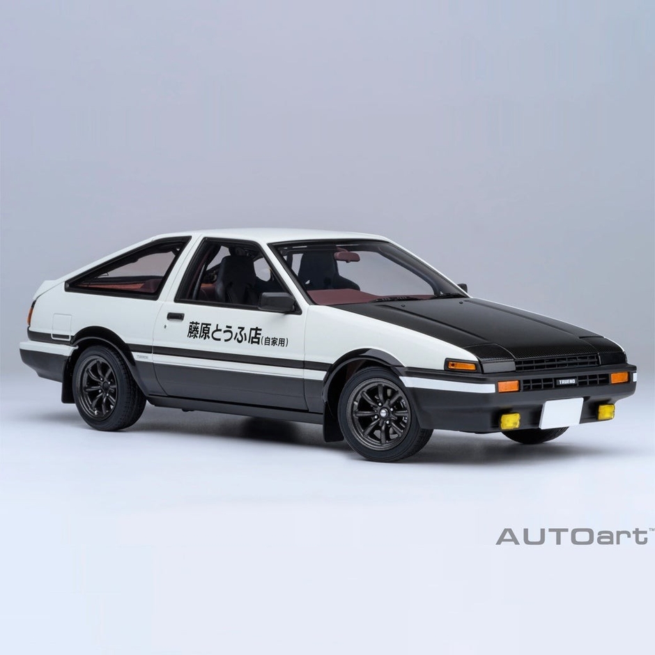 ミニカー AUTOart 1/18スケール トヨタ スプリンター トレノ (AE86) 「頭文字D」