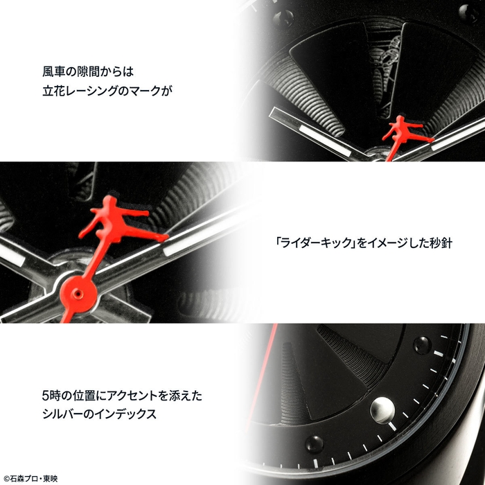 ライダーキックの秒針