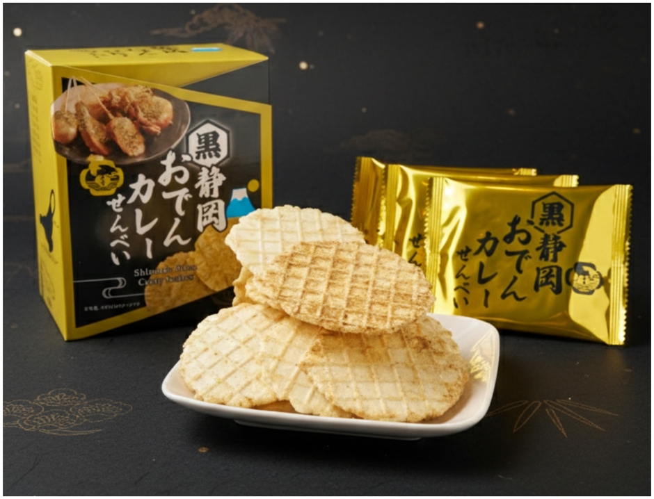 静岡黒おでんカレーせんべい(駿河湾沼津SA上り線限定)