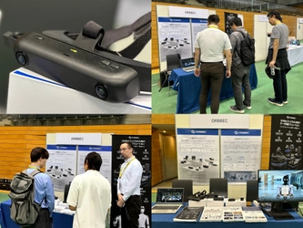 日本初公開、Orbbecがロボット不要のフィジカルAIデータ収集基盤を発表　映像と動作を1ミリ秒以内で同期、約200グラムの試作機をROSCon JP 2026で実演