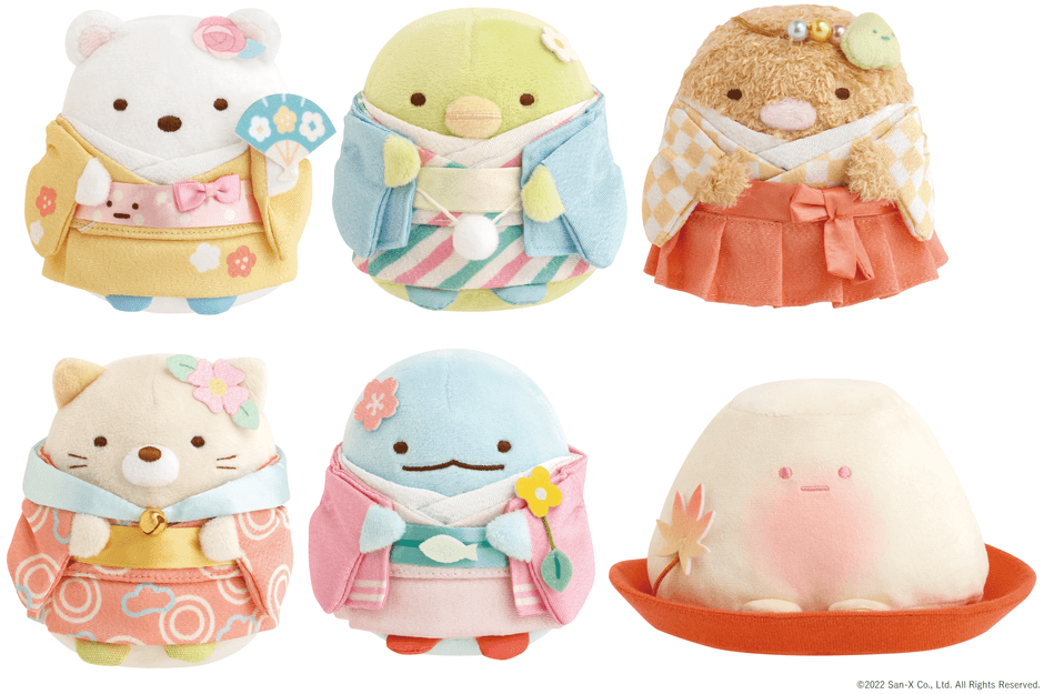 東映太秦映画村×すみっコぐらし ぬいぐるみ(S) (全6種) ※写真はイメージです