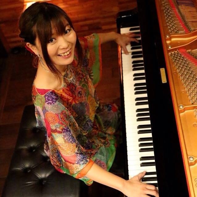 天文学的にノリノリのpianist、岸淑香さん♪