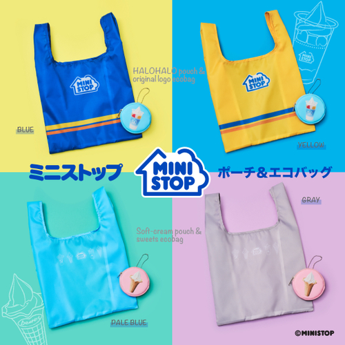 MINISTOP OFFICIAL BOOK ポーチ＆エコバッグ　イメージ画像　