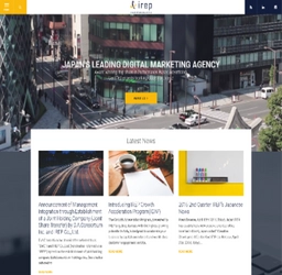 アイレップのグローバルサイト、全面リニューアルのお知らせ