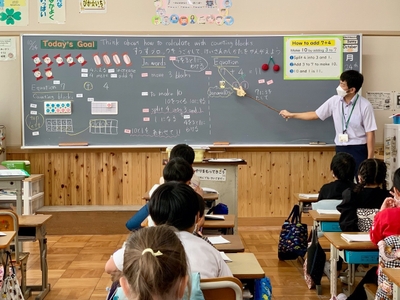 八町小学校 授業風景