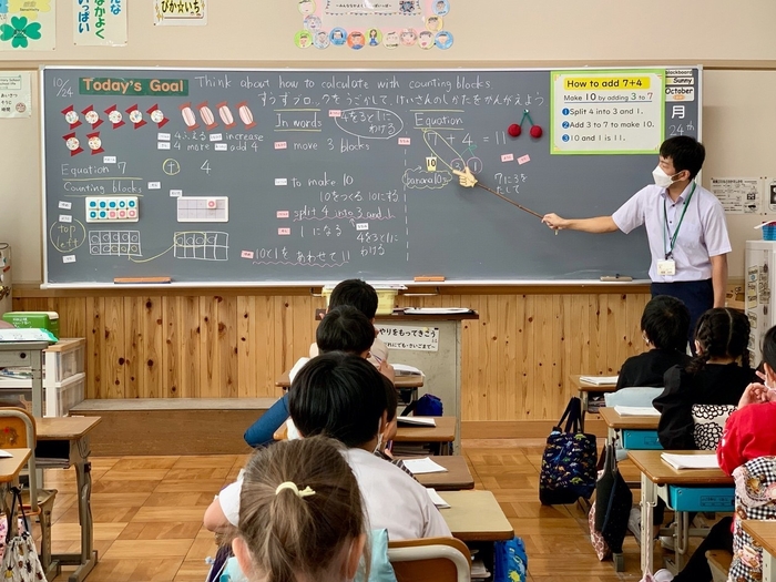 八町小学校　授業風景