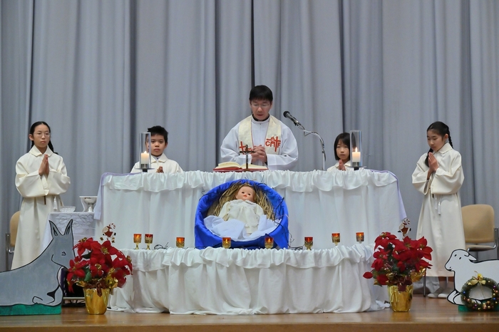 2024年度「クリスマスを祝う集い」の様子