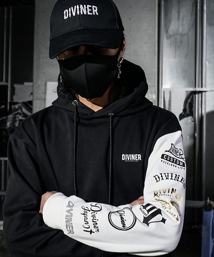 Legend Collection Sleeve Switching Hoodie