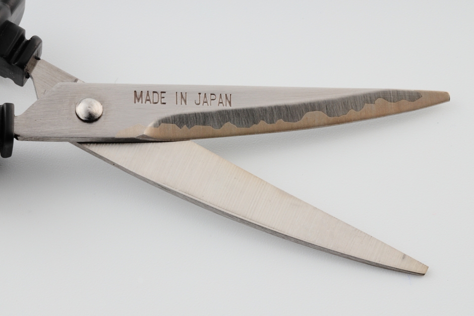 御守刀はさみ 沖田総司モデル(刃紋拡大)