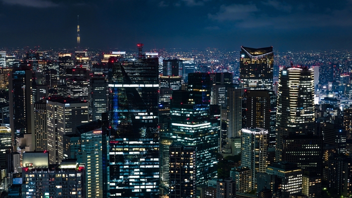 旅チャンネル4Kシリーズ『日本の夜景』 /TM & (c)2017 Turner Japan