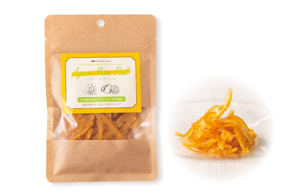「QBGアガベゆずピール」30g 390円(希望小売価格)
