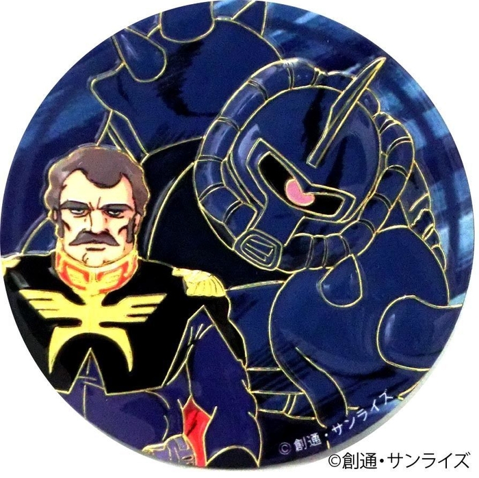 彫金メタルアート ランバ・ラル&グフ