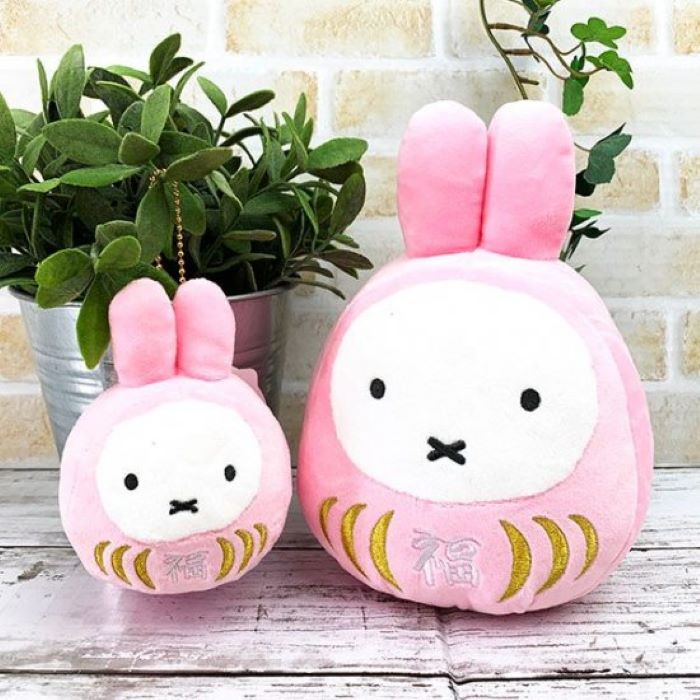 さくらカラーがかわいいミッフィーの福だるま♪贈り物にも
