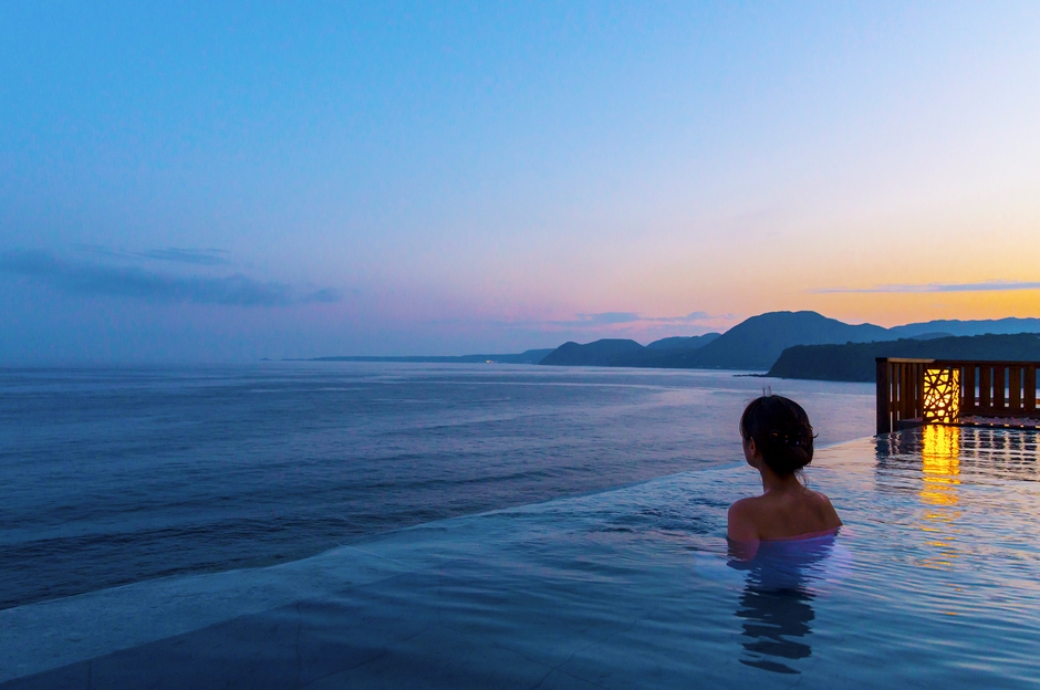 絶景露天風呂<蒼空そら>男女入替制