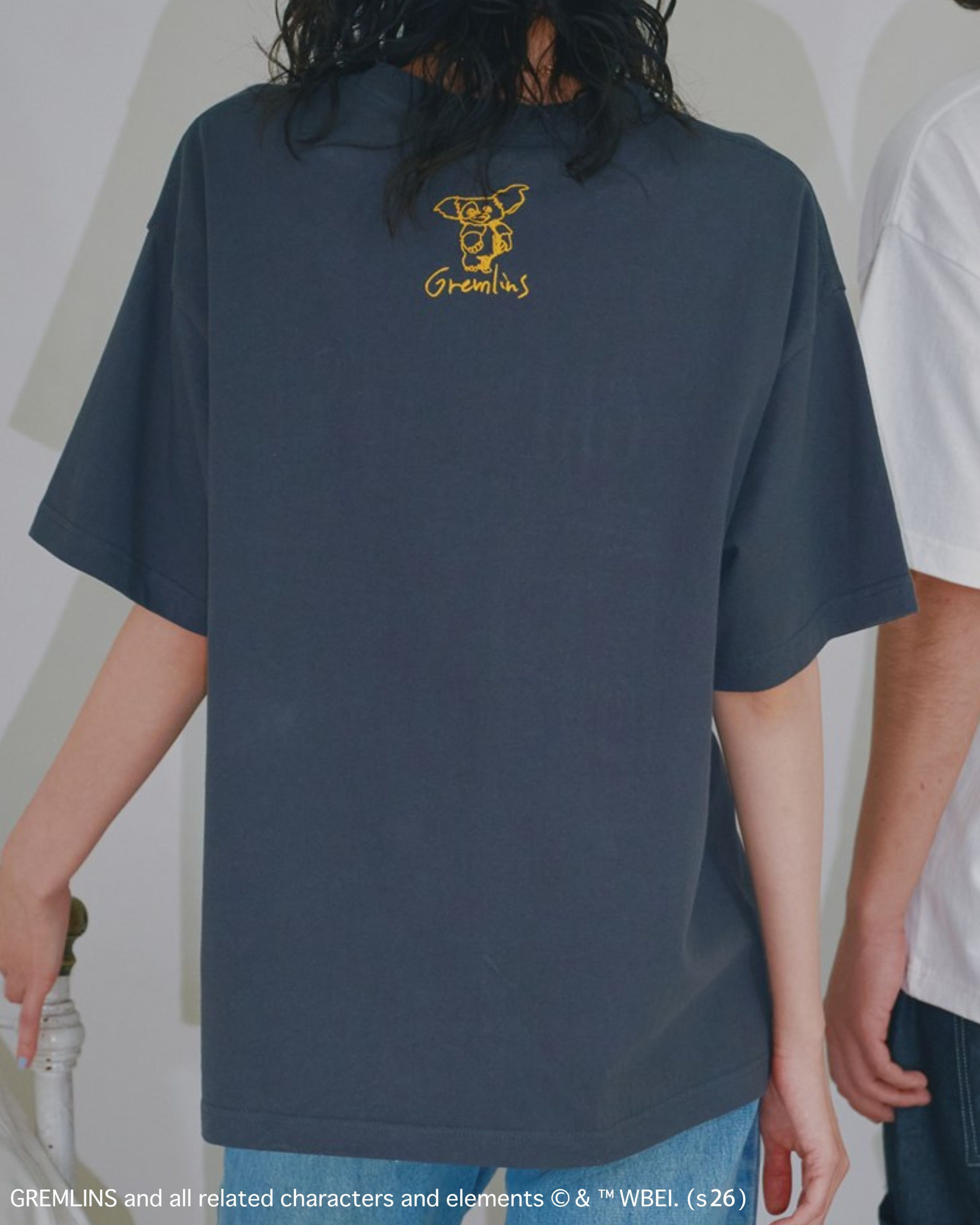 【グレムリン】ギズモ ラクガキ刺繍フォトT