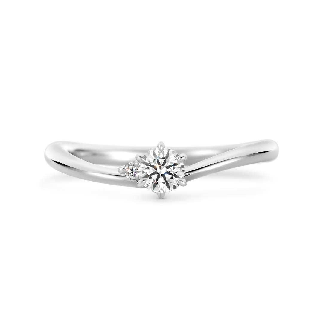 人気デザインの婚約指輪『Noi Due（ノイ・ドゥエ）』 センターダイヤモンドの対応サイズを拡充し、 4月3日（金）限定店舗で新発売