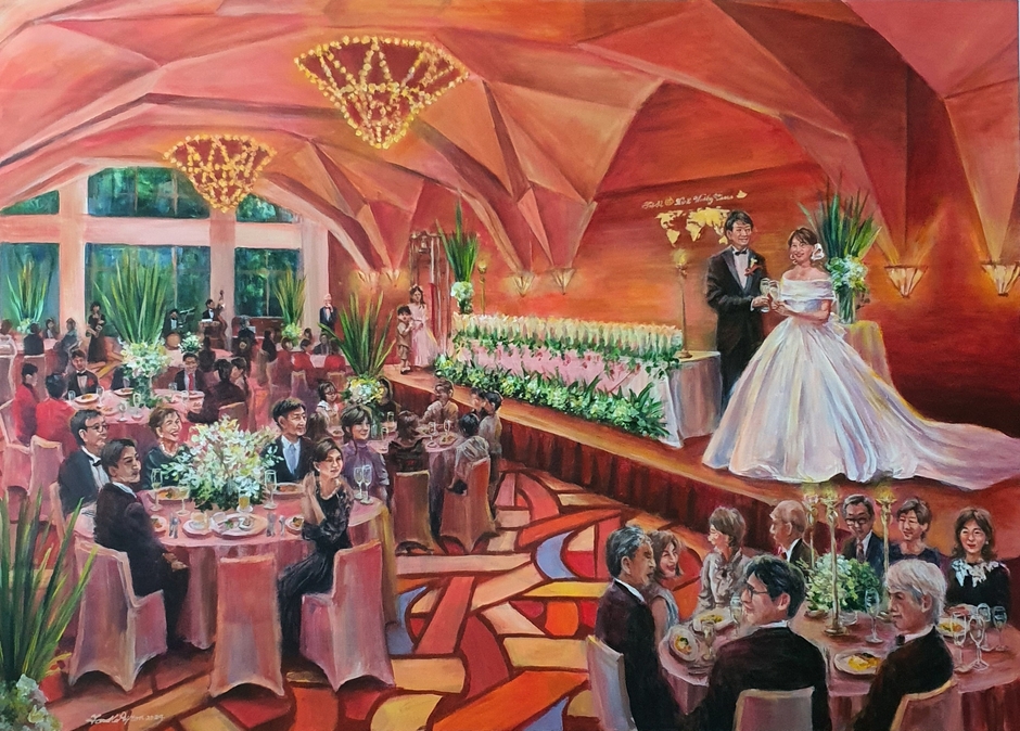 完成作品(ゲストとご一緒のプラン)