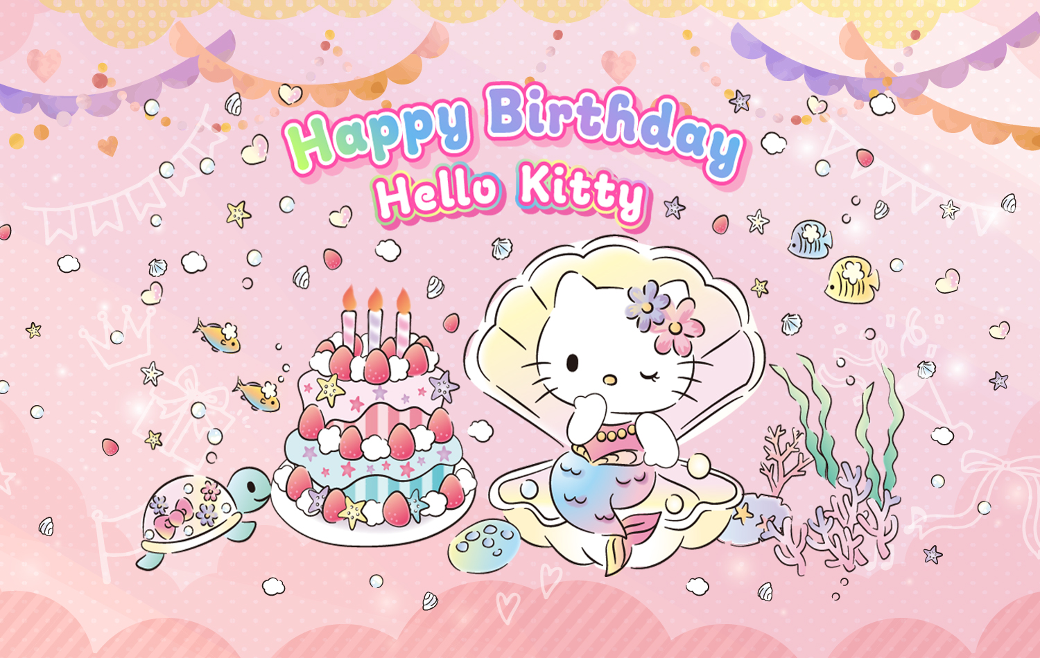 ハローキティのお誕生日を淡路島でお祝いしよう！ 『Happy Birthday