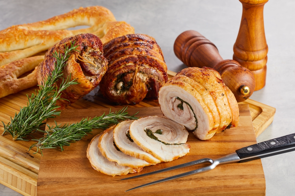 ライブキッチンよりご提供するヴェネツィアの郷土料理「ポルケッタ」