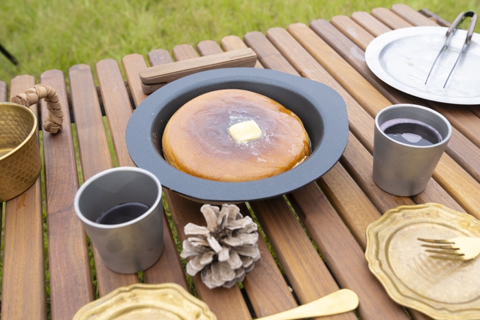 ベランダでもキャンプでも活躍。日常と非日常をつなぐ一皿。
