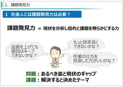 社会人基礎力　考え抜く力　～課題発見力・計画力・創造力～