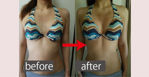 2週間でサイズアップ