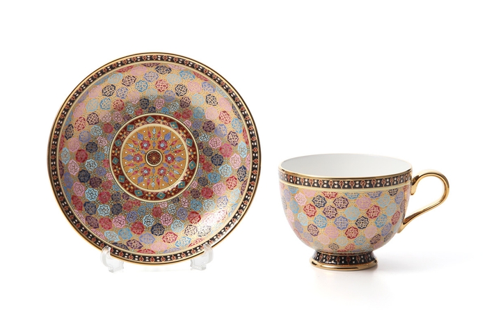 ブランベンジャロン工房 ティーカップ&ソーサー ピクンフラワー2