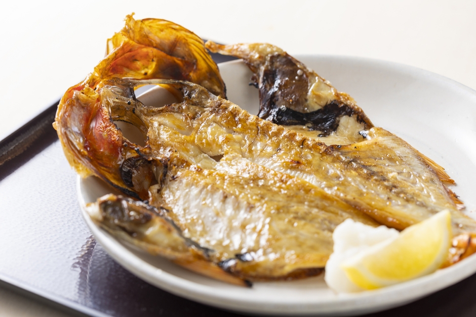金目鯛の干物定食＜半身＞2,068円＜一匹＞3,718円