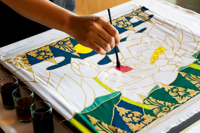 【星のやバリ】バティック(染色)