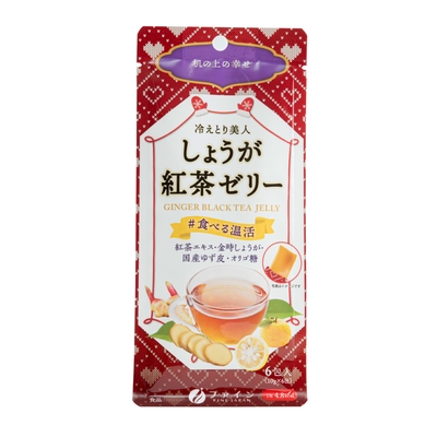 しょうが紅茶ゼリー パッケージ